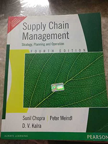 Supply chain management,4th edition, Sunil Chopra - 2010 Copyright ...