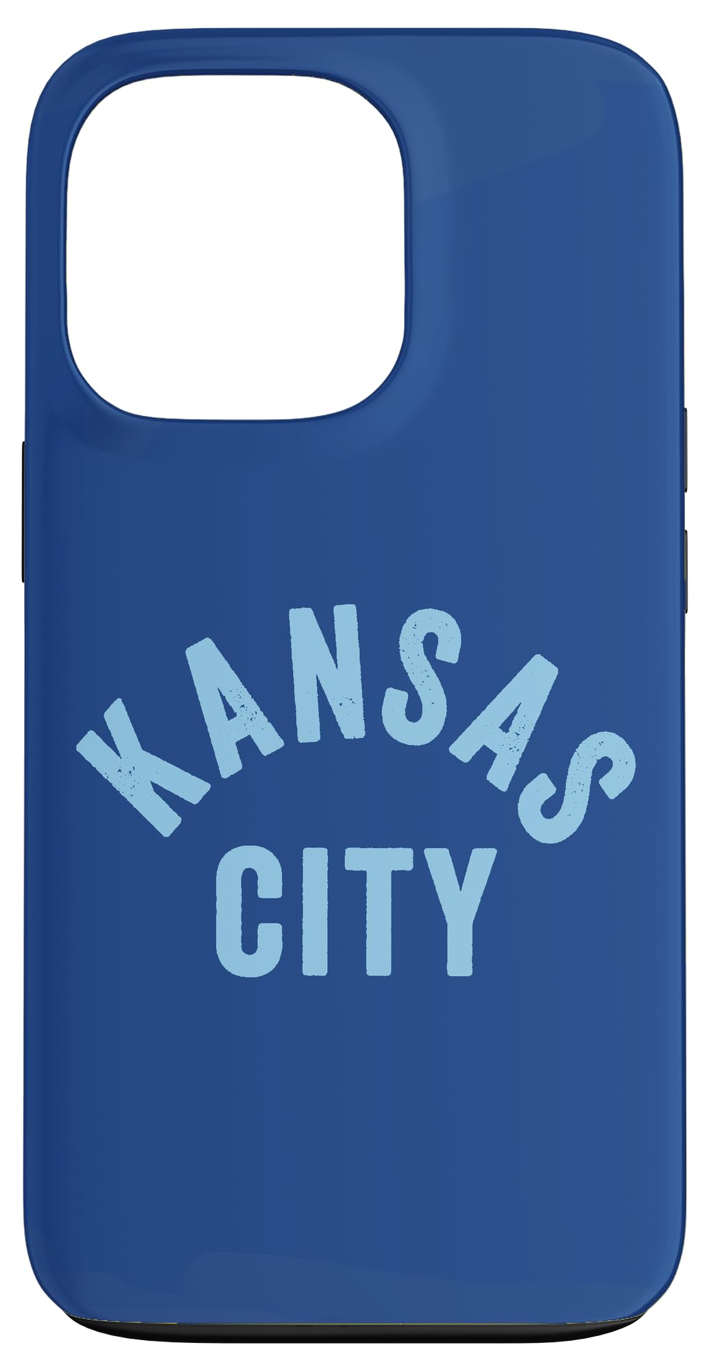 Kansas City Royal Blue KC Local Standard Basic Style KC Blue Case for iPhone 13 Pro