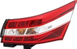 JP Auto Outer Tail Light Compatible With Toyota Avalon 2013 2014 2015 Passenger Right Side Taillamp