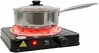 Fogareiro Elétrico 1 Bocas 1000W 127V Camping- Relinx