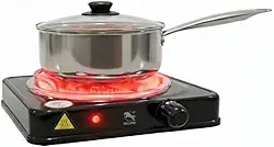 Fogareiro Elétrico 1 Bocas 1000W 127V Camping- Relinx