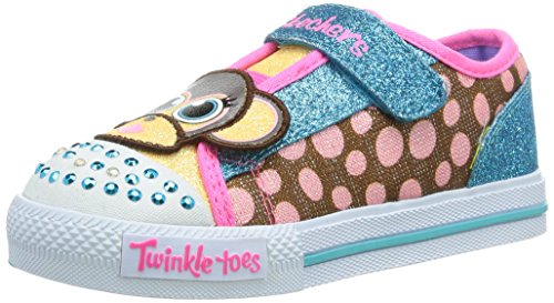 Skechers Kids 10393N Twinkle Toes Critter Buds Lighted Sneaker (Toddler/Little Kid)