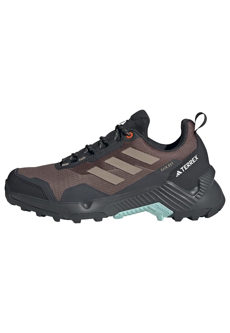 adidas Women's Eastrail 2.0 RAIN.RDY Hiking Shoes, Earth Strata/Blanch Cargo/Semi Flash Aqua, 3.5 UK