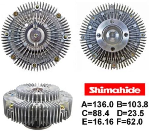 SHIMAHIDE FAN CLUTCH FAN for 2010-2013 TOYOTA 4RUNNER FJ CRUISER 4.0L V6 16210-31030