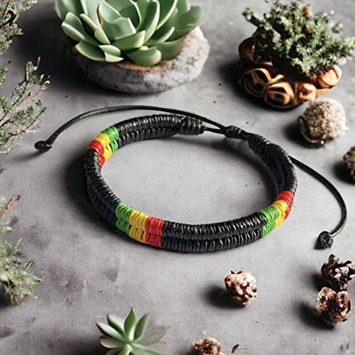 Rasta-Plaided-Hippie-Bracelet-Friendship-Black-Rasta-Cord-Bracelet-Leather-Cotton-Braided-Bob-Marley-Wristband-Black-Rasta-01
