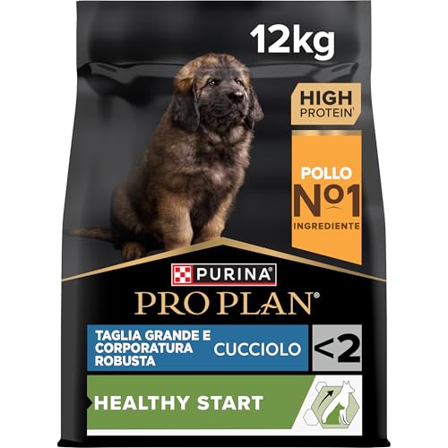 Purina Pro Plan Optistart Large Robust Puppy, Crocchette per Cani Cuccioli 12 kg