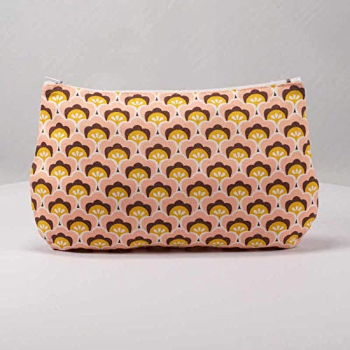 Preisvergleich Produktbild Kosmetiktasche aus Baumwolle mit Muschelmuster