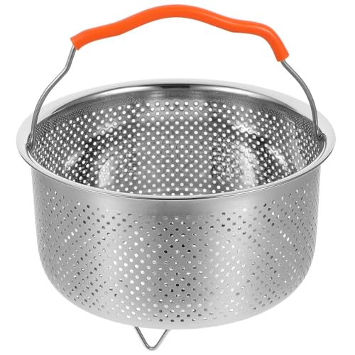 Stainless Steel Steamer Basket Steaming Insert for Pot for Cooking Eggs Fish Vegetables and More for Home Restaurant Use