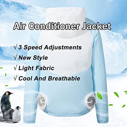 Chaqueta enfriadora unisex con ventilador incorporado miniatura 5