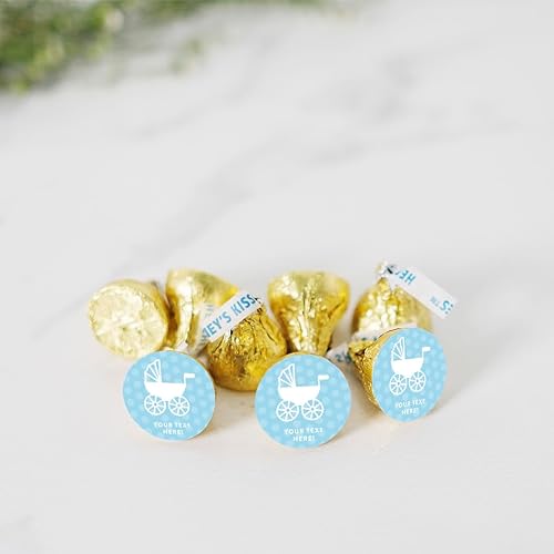 Miniatura 9 de Chispas de chocolate Andaz Press con temática de fiestas de bebés, disfraz de elefante para niño