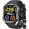 Smartwatch Herren mit Telefonfunktion Uhren: 1.83″ Fitnessuhr Herren Sportuhr mit Schlafmonitor Smart Watch 19 Sportmodi Wasserdicht Militärische Fitness Tracker Schrittzähler Uhr für iOS Android