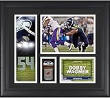Bobby Wagner Seattle Seahawks Framed 15' x 17' Player Collage with a Piece of Game-Used Football -...