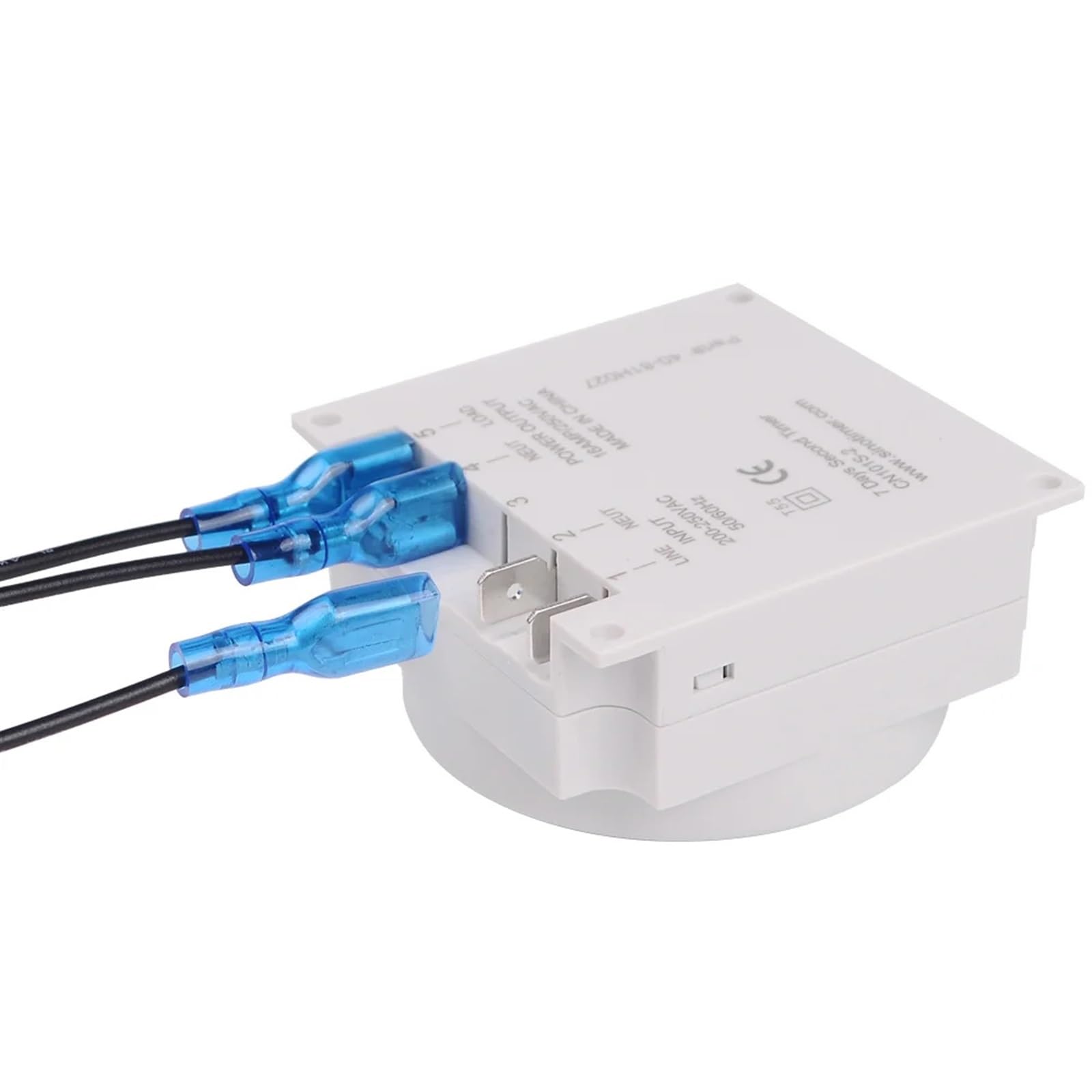 12V AC/DC digitale 7 giorni settimanali timer programmabile interruttore illuminazione elettronica programmatore relè orario giornaliero all'interno della batteria 1 pz(12V with 4 wires)