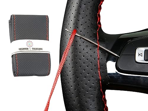 Coprivolante In Pelle Fai Da Te - Universale 38 Cm, Microfibra Antiscivolo - Foto 6