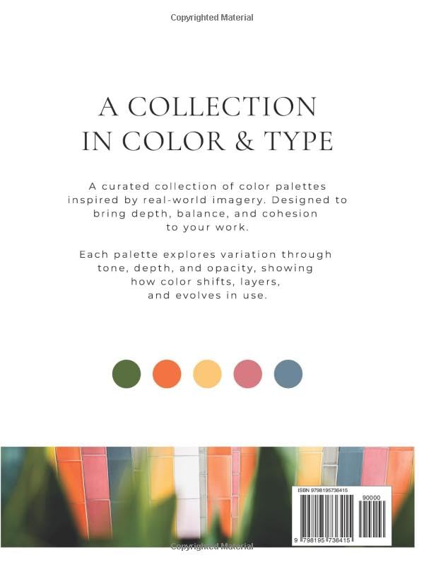 Font pairings et palettes de couleurs pour identité visuelle et webdesign