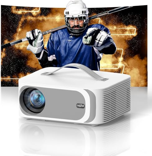 Outdoor-Projector-4k with WiFi and Bluetooth, AI Movin 2.0 OS Smart Projector with HDR10+, Lisowod...