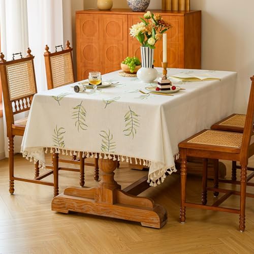 Housse de table rectangulaire style fermes pour repas de famille