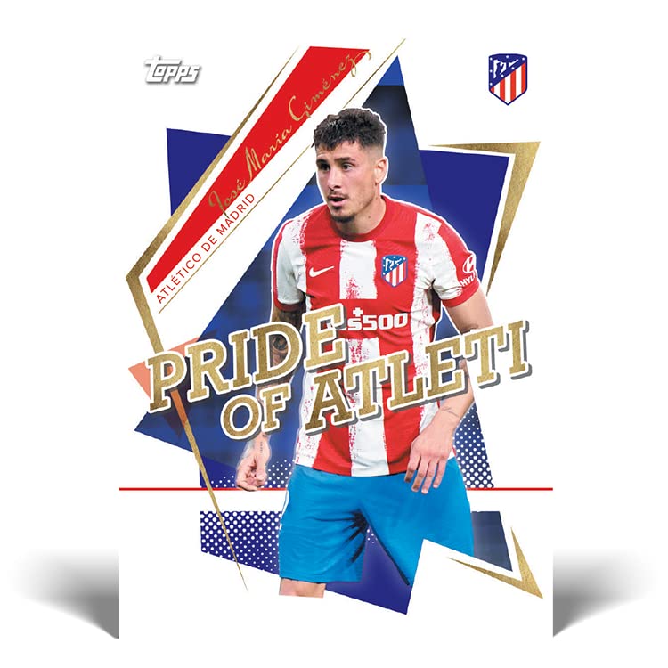 Topps Ensemble officiel de l'équipe de l'Atletico de Madrid