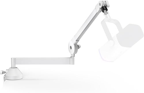 InnoGear Brazo de micrófono de perfil bajo, micrófono giratorio de 360, soporte de micrófono para Fifine AM8 K669B Blue Yeti HyperX QuadCast
