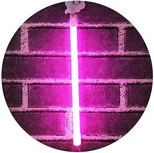 SATYAM KRAFTSATYAM KRAFT 1 Piece Pink Marquee Alphabet Shaped Neon Led Light - Decorative Letter Lamp for Valentine’s Day, Bedroom, Wedding, Birthday, Home Decor, Romantic Gift Night and Wall Lamp (T)