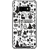 Skinit Clear Phone Case Compatible with Samsung Galaxy S10e - Officially Licensed Disney Alice in Wonderland Silhouette Design