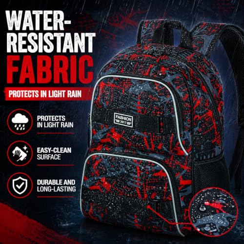 Image of Laptop Backpack, 16 Inch School Bag College Bookbag, Water Resistant Backpacks for Teens Girls Boys Women Men Students