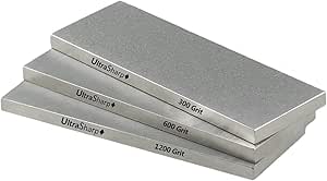 Ultra Sharp II Diamond Sharpening Stone Kit - Coarse/Medium/Extra Fine
