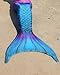DNFUN Mermaid Tail for Swimming for Adults,Without Monofin.