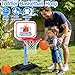 Toddler Basketball Hoop for Kids 1-3, Mini Adjustable Basketball Hoops Indoor with Balls Outdoor Pool Basketball Goal Sports Play Toys for 1 2 3 year old Baby Boys Girls First Birthday Gifts Age 1-2-3