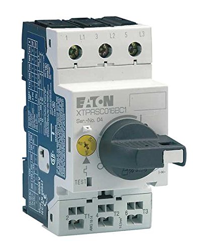 CUTLER HAMMER XTPR016BC1 10-16 AMP, 115-600 V, 50/60 HZ, 1-3 PHASE, 1-10 HP, FRAME B, MANUAL MOTOR PROTECTOR