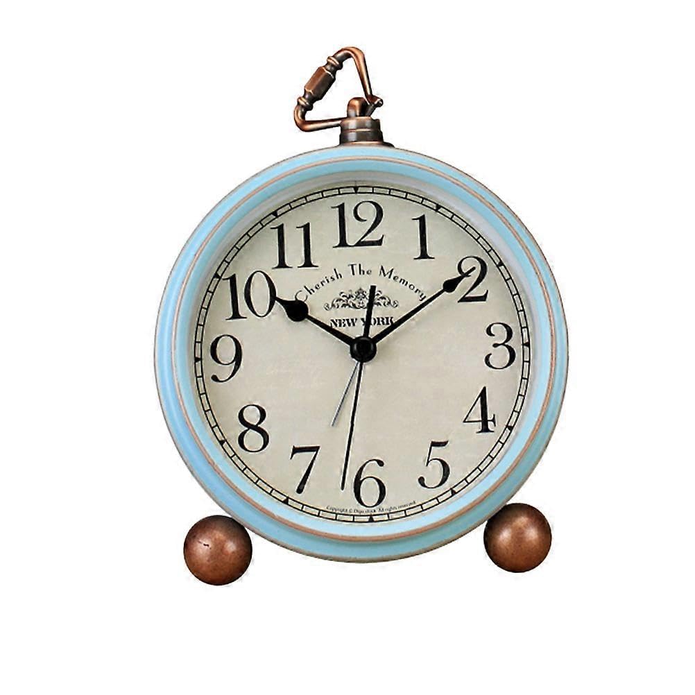 JOYHAPPST Vintage Table Clock Creative Clock Desk Alarm Clock Desk Table Clock Clock Reminder Desktop