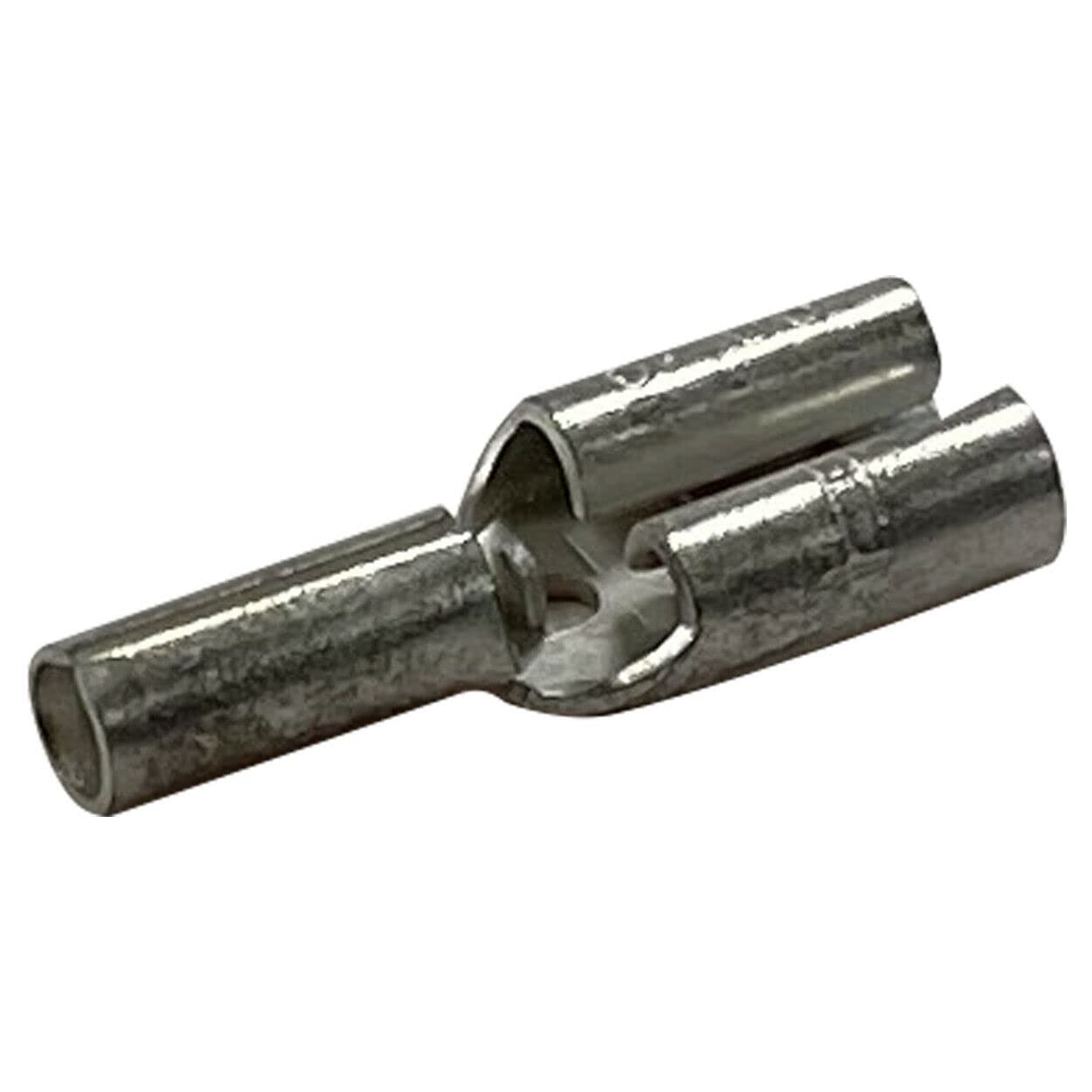 (1000) Non-Insulated 22-18 Gauge Female Quick Disconnect Connector .187 Stud Electrical Wire Terminal - USA
