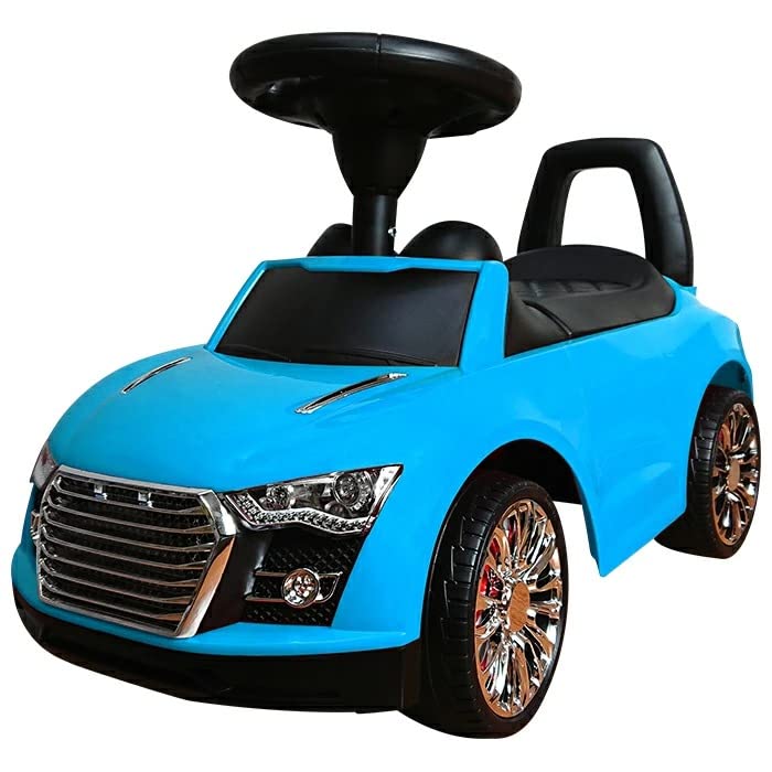 <超美品>子供車　Blue Amazon.co.jp: JTC BABY RIDE ON CAR (ブルー) : おもちゃ