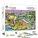 Mini Puzzle da 1000 Pezzi per Dinosauri Adulti - Animali Preistorici Puzzle per Adulti Bambini - Puzzle Giocattoli Giochi di Famiglia Casa Decorativa 38x26 cm