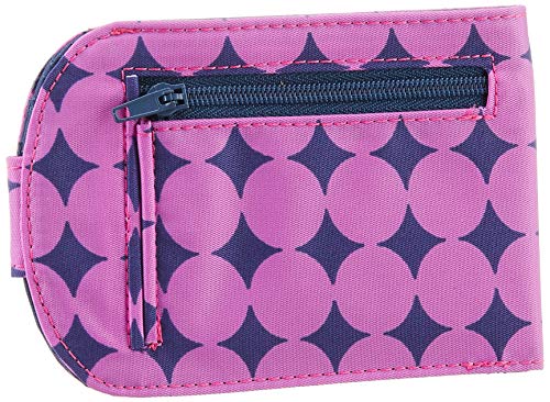 Big Skinny Taxicat Plum Dot Bi Fold Wallet, Purple, One Size #TOP1