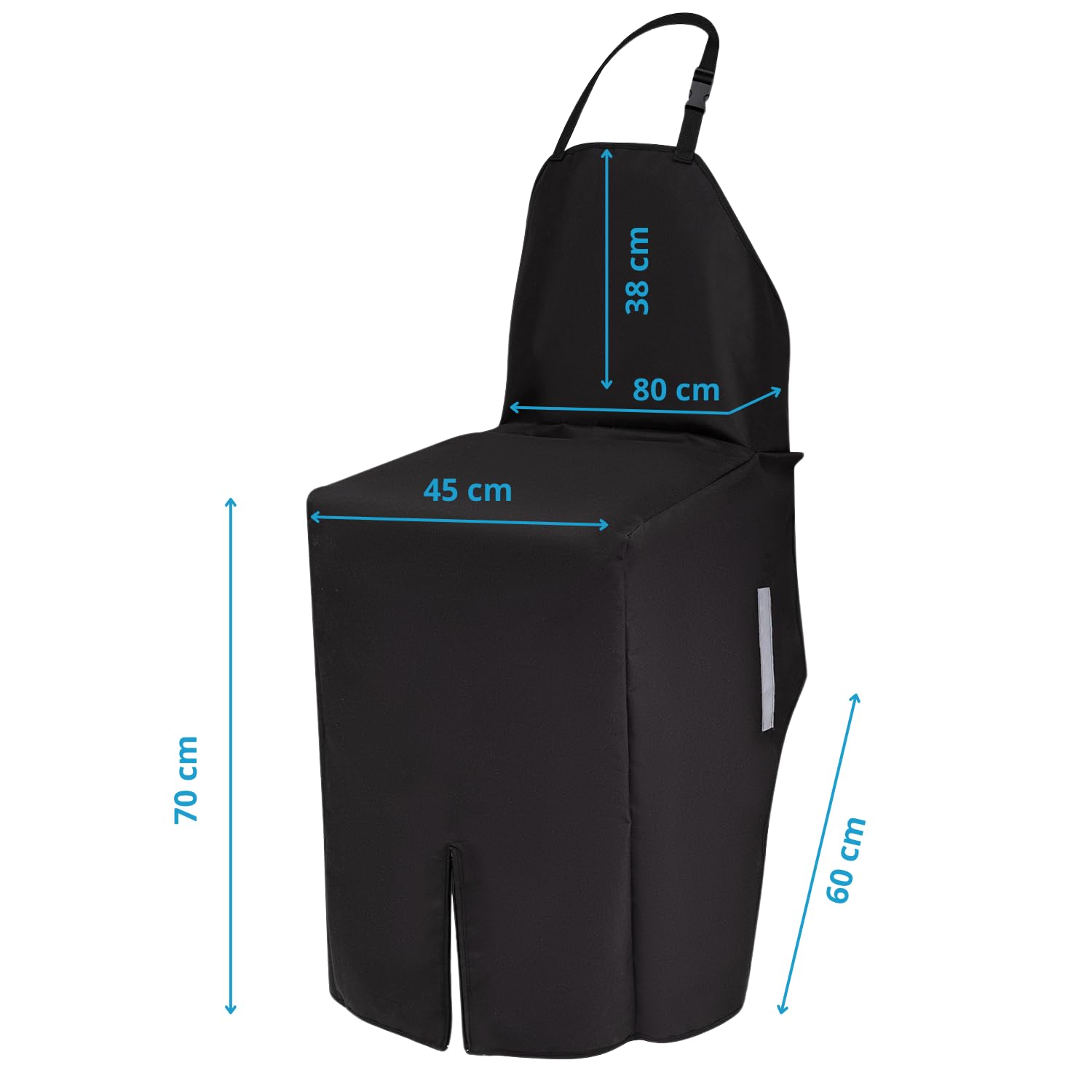 Winter Beinschutz Für Motorroller - Wasserdichte Abdeckplane Mit Nacken- & Bauchgurt