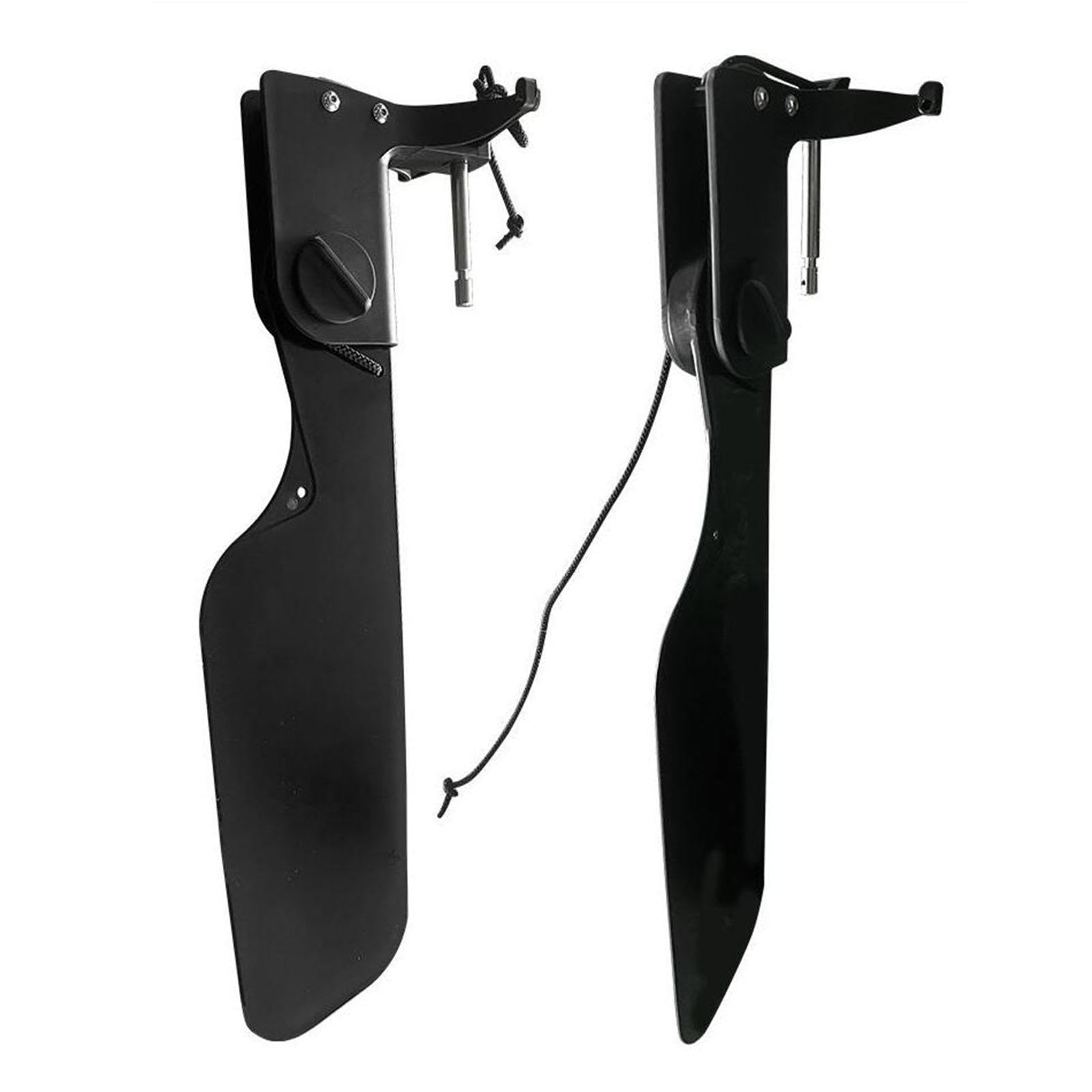 Gouvernail De Queue Pour Kayak De Mer / Canoë - Plastique Résistant - Poids 778g - Kit Complet Avec Poulie Et Câbles