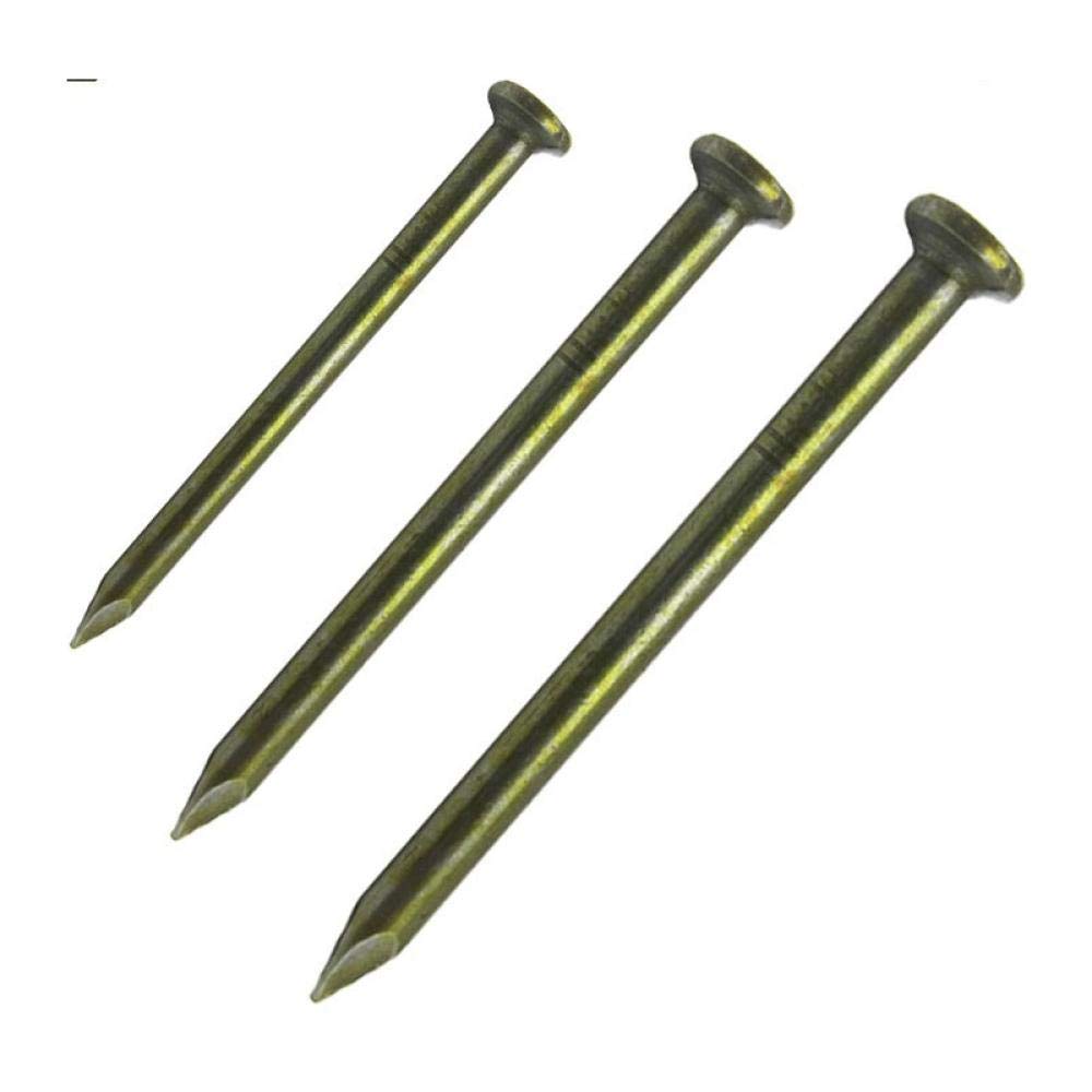 Clavos para madera, 30 clavos de cemento, clavos de acero, clavos de pared, clavos for pared, clavos de acero de alta resistencia for pared de ladrillos de hormigón, clavos redondos endurecidos(M4.0x8