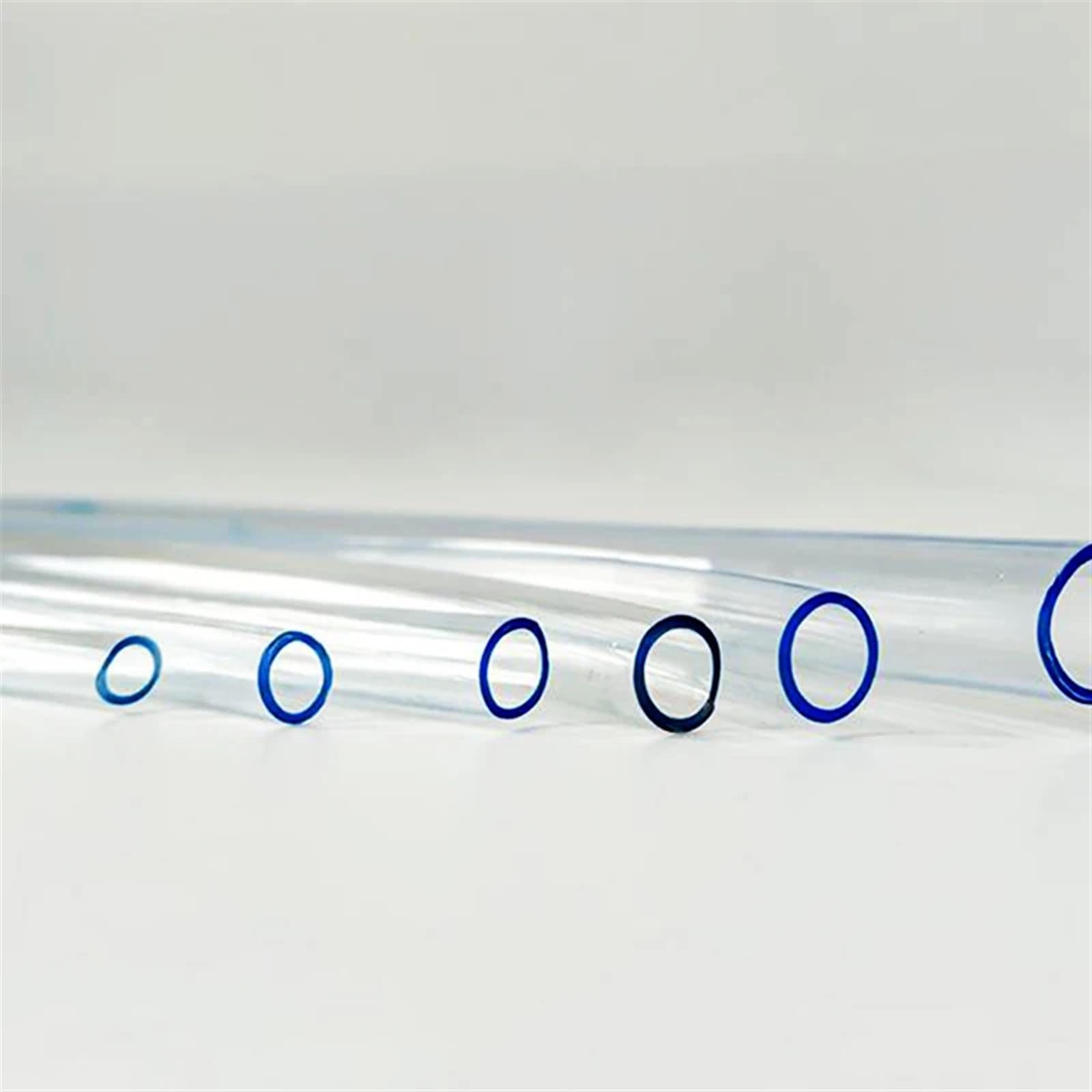 Tubo Pvc Manguera transparente de PVC 4mm, 6mm, 8mm, 10mm, 12mm - 20mm, manguera goma, bomba acuario, tubería agua plástico(Transparent 16mm X 18mm,10 meter)