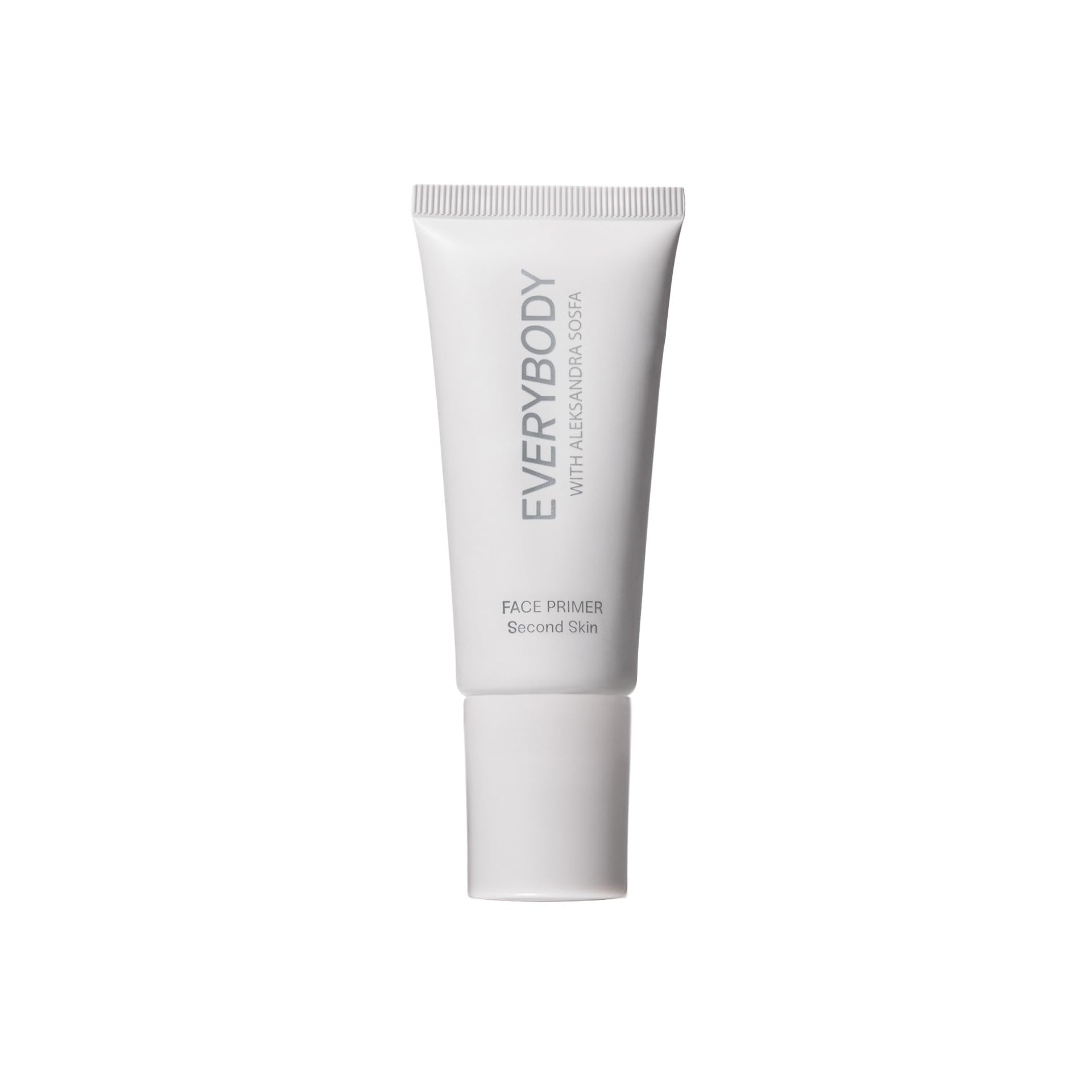 EVERYBODY LONDON x Aleksandra Sosfa Baza do twarzy pod makijaż Second Skin Plumping Face Primer Nawilżająco Wygładzająca z Niacynamidem, Ceramidami i Chłodzącym Aplikatorem 30 ml