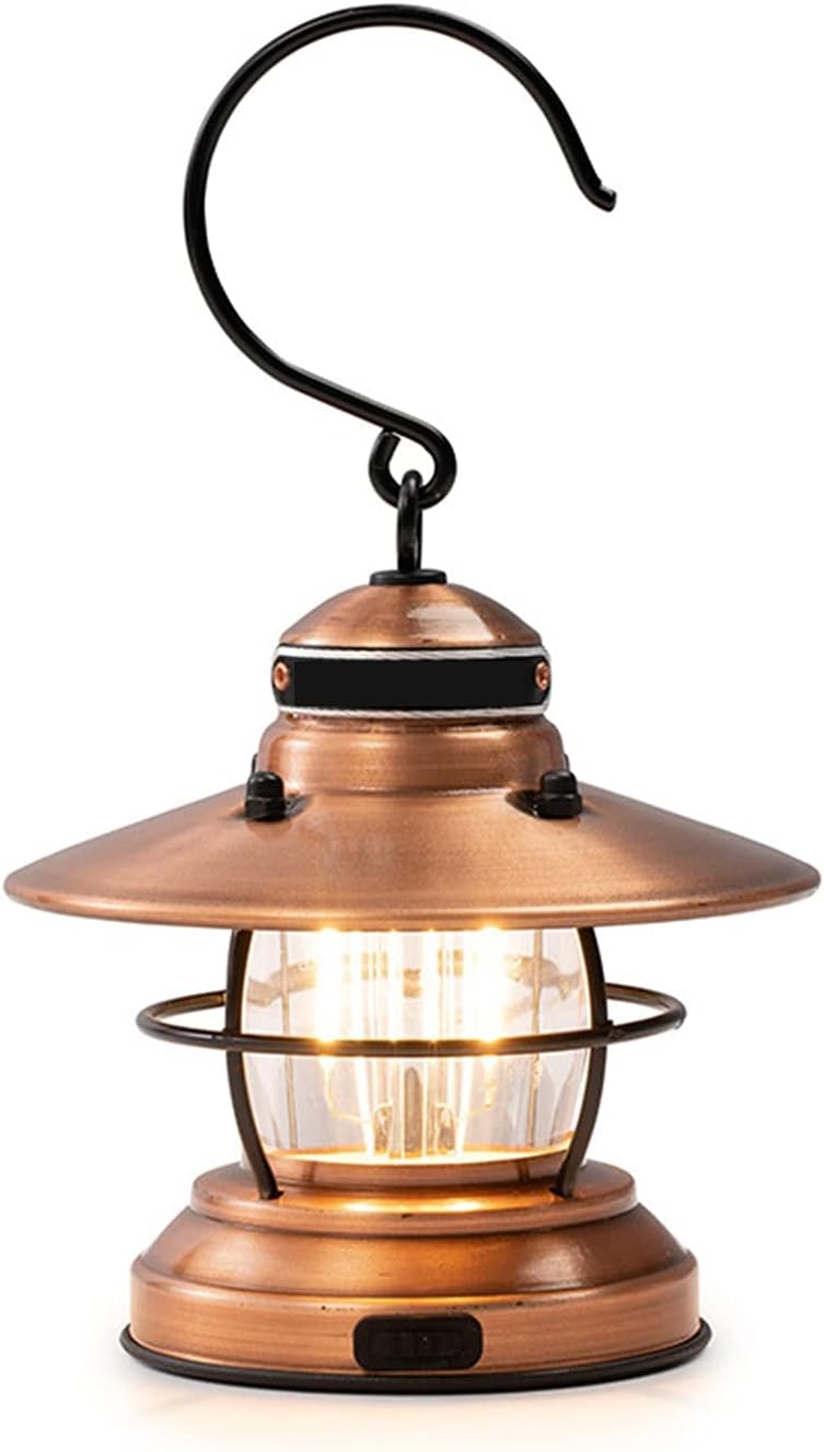 Outdoor Retro Camping Lamp Camping Hanging Tent Lamp Portable Lamp LED Lighting Emergency Lamp for Camping Hiking Outage Camping Essentials Acces Color 2 4