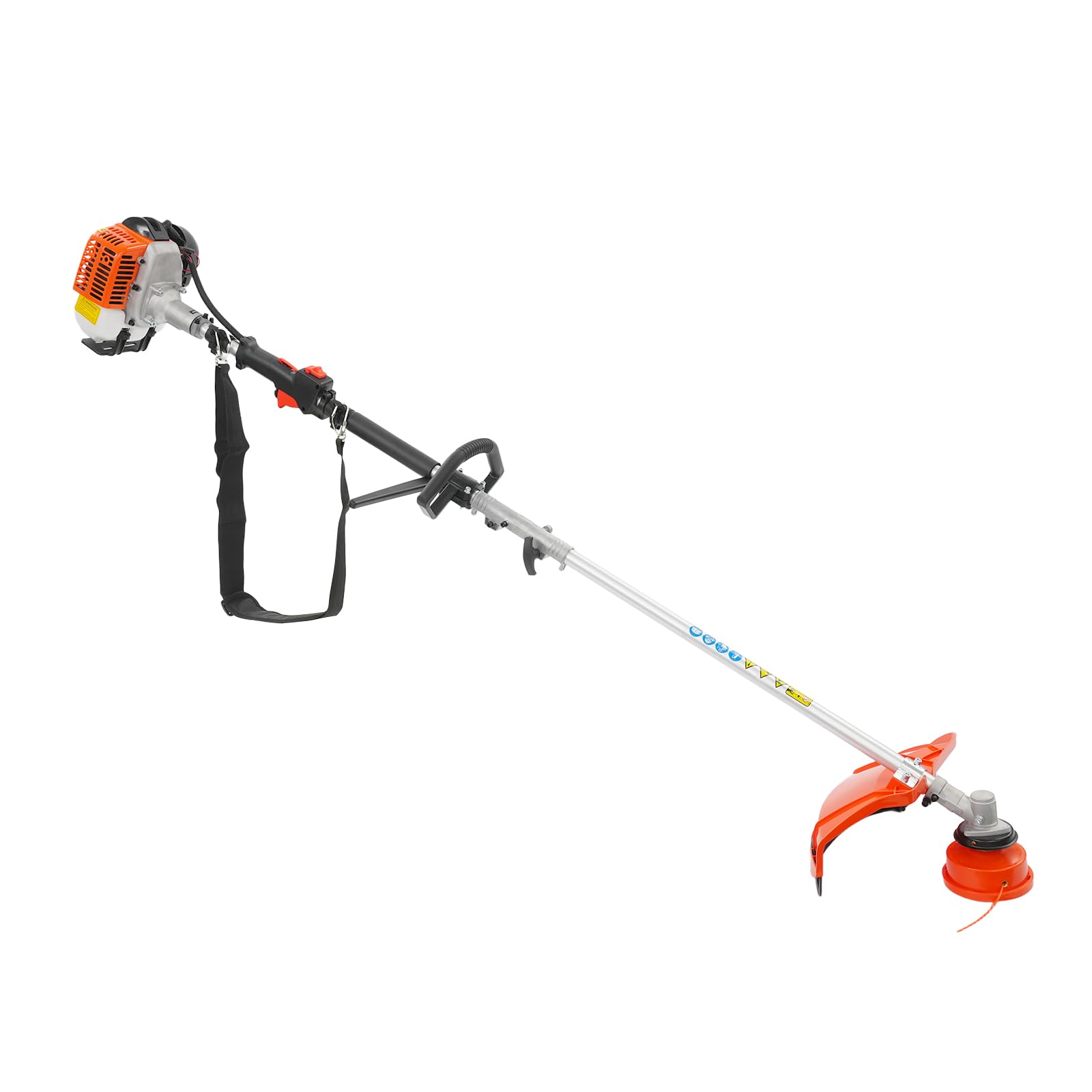 Desbrozadora térmica 25,4 cm³, motor de 2 tiempos, para jardín