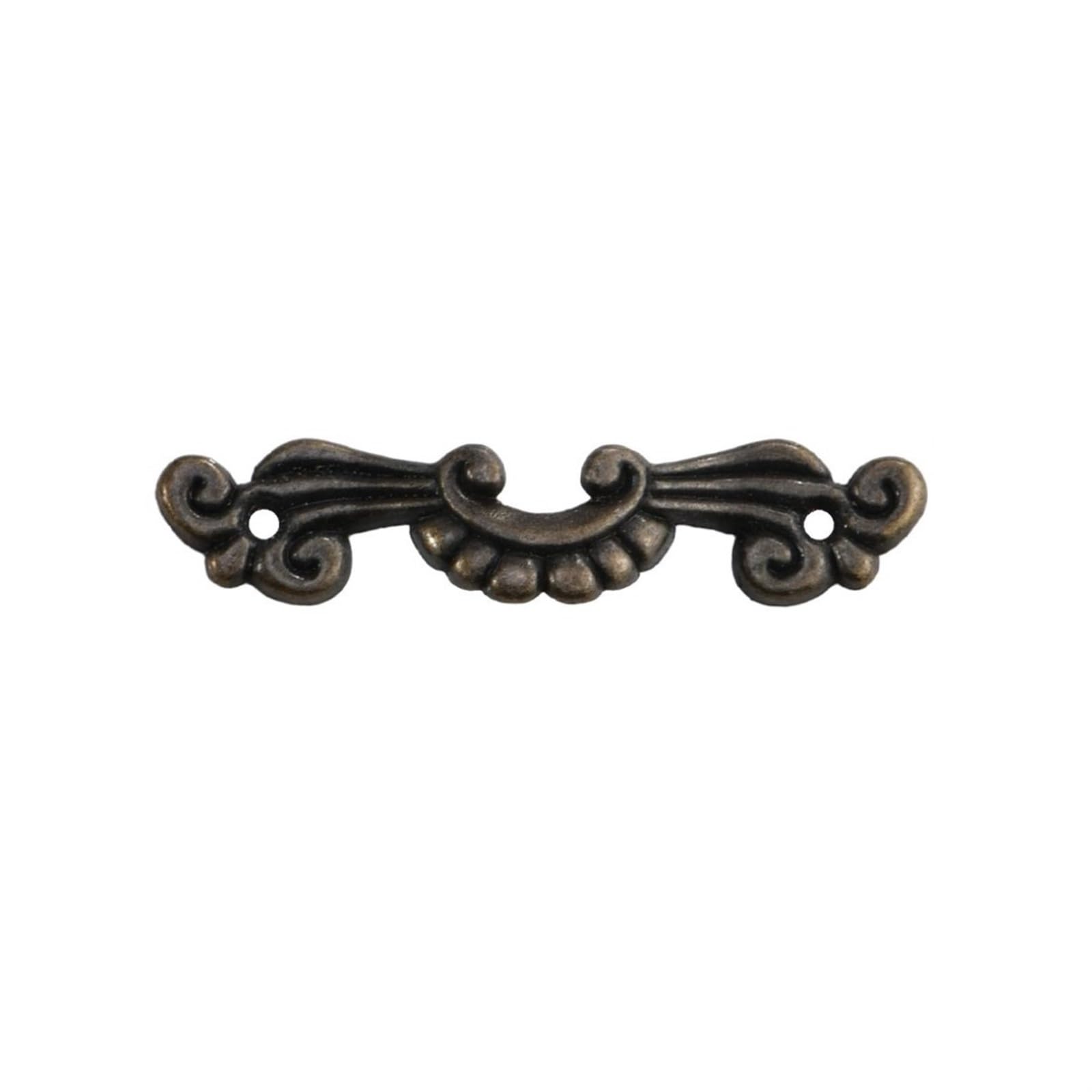 ZAANHA 2.2-inch Length Carving Style Drop Pulls Small Antique Bail Handles Zinc Alloy Hardware for Doors Furnitures Woodboxes