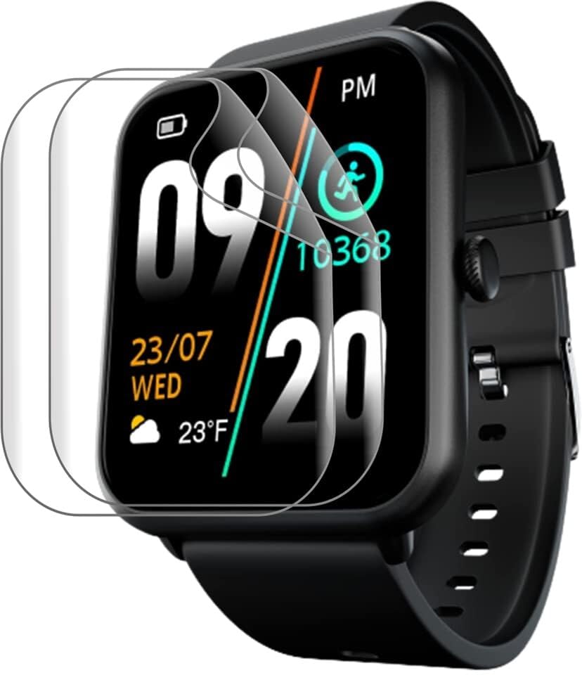 VALSH® 1.69 inch Smart Watch Screen Guard for Fire Boltt Ninja Fit Screen Protector Flexible TPU - Bubble-Free [Only Screen Guard] (PACK OF 2) (B0C7QDFQ86) Amazon Price History, Amazon Price Tracker