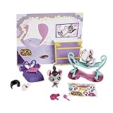 Littlest pet shop Pepper Clark and JoJo Chestnut Pets Deluxe Salon