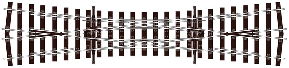 Peco SL-U1190 Streamline Bullhead Double Slip Code 75 OO Gauge