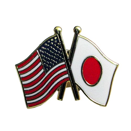 Amazon | 自衛隊グッズ ピンズ ピンバッジ 日米友好旗 | バッジ | おもちゃ