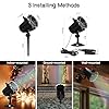 MOSSNDAR Decorazioni Halloween, Proiettore Halloween Natale Esterno Interno, 16HD Multi Festival Slides Luci Natale, Proiettore Fiocchi di Neve con Telecomando Timer Per Indoor Outdoor #4