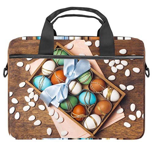 Sac à bandoulière pour ordinateur portable 13.3" motif paresseux de Pâques cadeau original