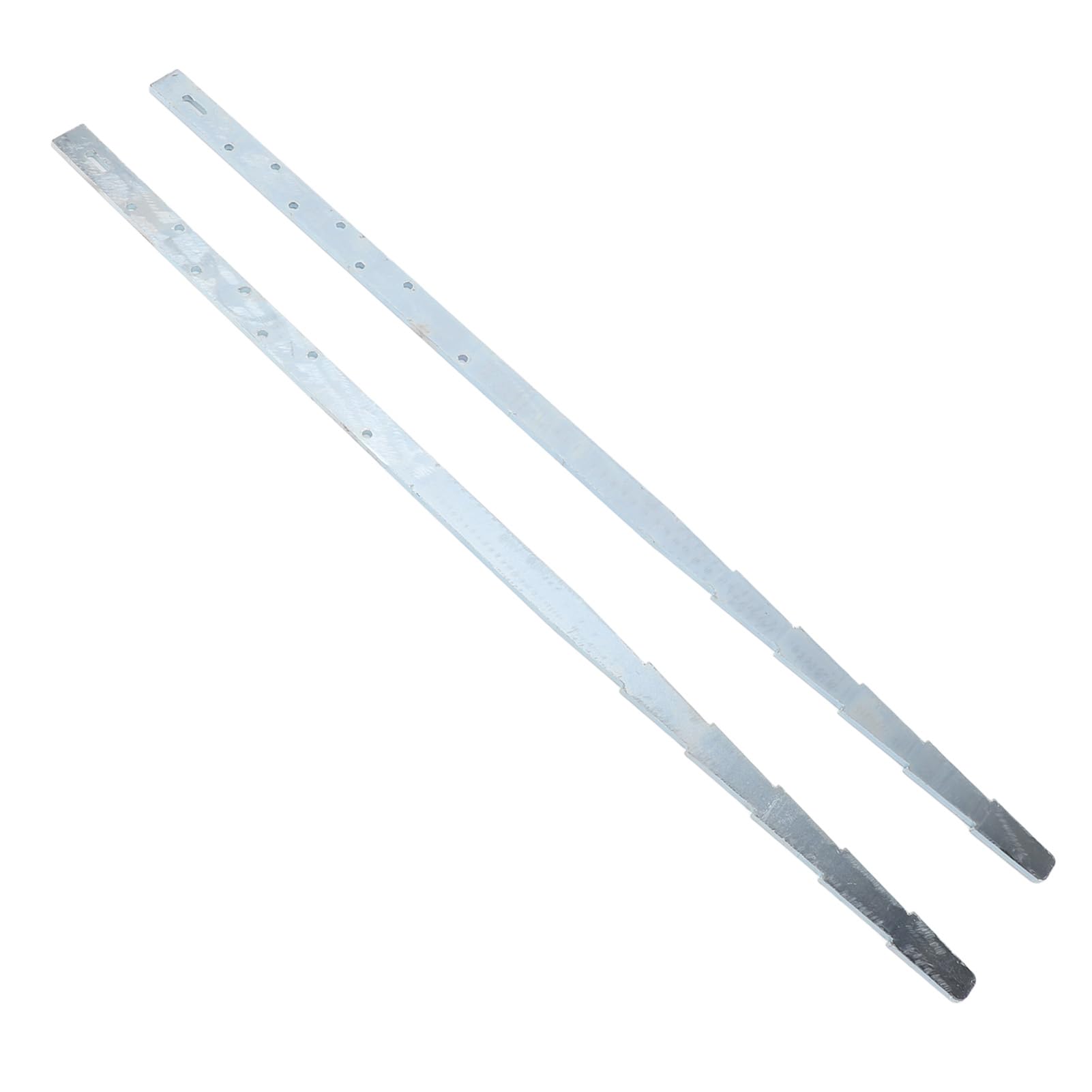Estacas de Reparación de Postes de Cerca, Acero Resistente para Soporte de Cerca de Madera, Fijación Duradera de 74 Cm para Cercas Inclinadas